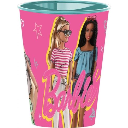 Barbie műanyag pohár