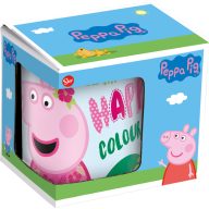   Peppa malac Pink porcelán bögre 235 ml (8 oz) Díszdobozban