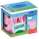Peppa malac Pink porcelán bögre 235 ml (8 oz) Díszdobozban