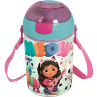   Gabina kućica za lutke Wonderland plastična boca sa slamkom i kukicom 450 ml