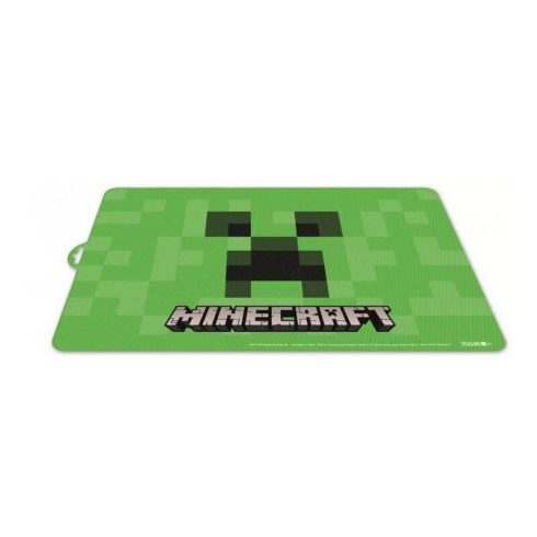 Minecraft tányéralátét zöld
