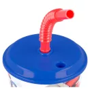 Osvetnici Rolling Thunder čaša sa slamkom, plastika 430 ml