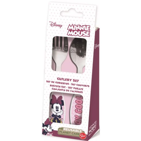 Disney Minnie fém evőeszköz készlet
