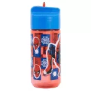 Pókember Midnight Flyer Hydro műanyag szívószálas kulacs 430 ml