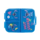 Disney Lilo és Stitch Just több rekeszes uzsonnás doboz, szendvicsdoboz