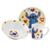   Disney Lilo i Stitch Heart porculanski set za jelo u ukrasnoj kutiji