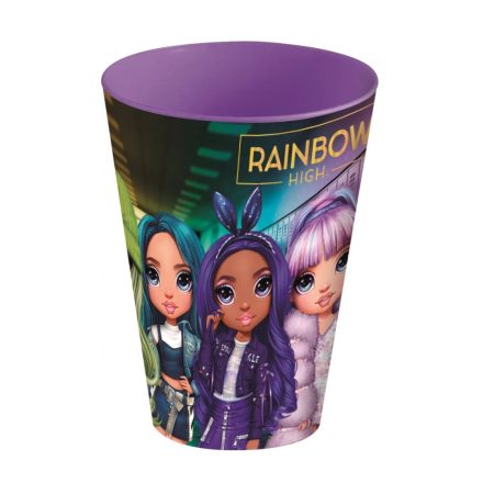 Rainbow High műanyag pohár 260ml