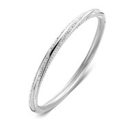 Victoria Narukvica sa srebrnim zavrtnjem i bijelim kamenom