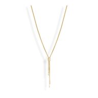 Victoria Arany színű fehér köves nyaklánc