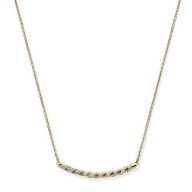 Victoria Arany színű fehér köves nyaklánc