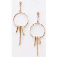 Victoria Rose naušnice zlatne boje