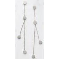 Victoria Naušnice srebrne boje