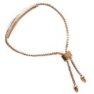 Victoria Rose gold színű fehér köves karkötő