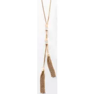 Victoria Rose gold színű fehér köves nyaklánc