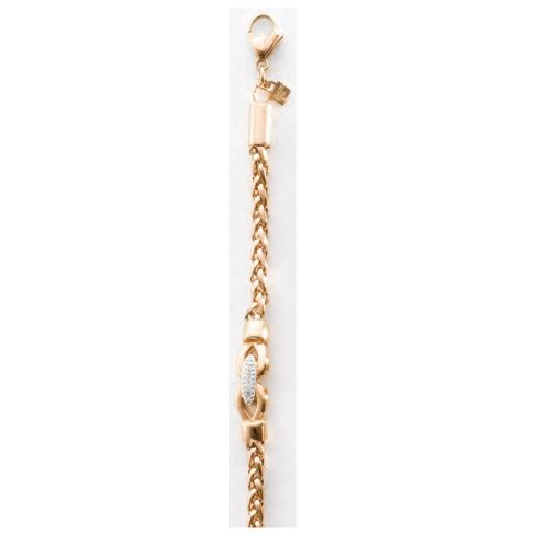 Victoria rose gold színű karkötő bracelet chain