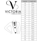 Victoria Ezüst színű fekete köves nyaklánc