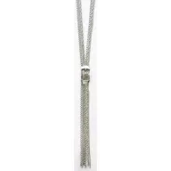 Victoria Ezüst színű hosszú nyaklánc