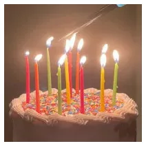 Svijeća za tortu / Svijeća s brojem