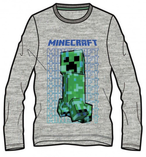 Minecraft Boom gyerek hosszú ujjú póló, felső 12 év / 152 cm Minecraft Boom gyerek hosszú ujjú póló, felső 12 év / 152 cm