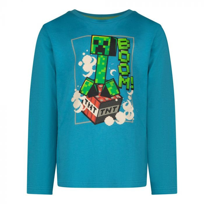 Minecraft BOOM! gyerek hosszú ujjú póló, felső 12 év / 152 cm