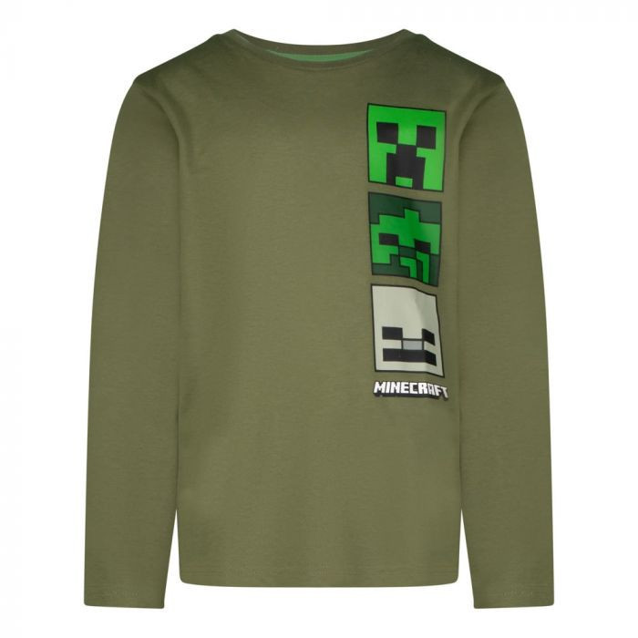 Minecraft Blocky gyerek hosszú ujjú póló, felső 10 év / 140 cm