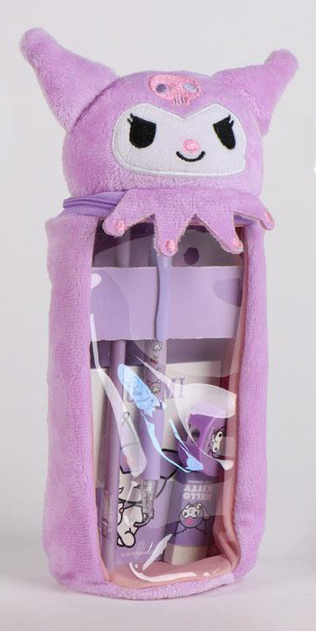 Hello Kitty Kuromi plüss töltött tolltartó