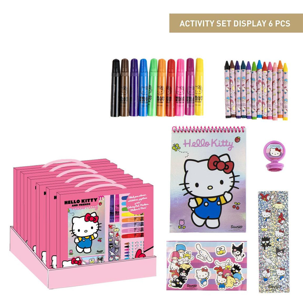 Hello Kitty Friends Holo írószer szett