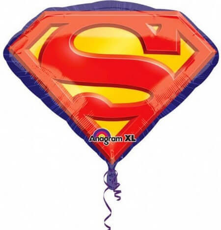 Superman fólia lufi 66cm