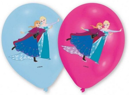 Disney Jégvarázs léggömb lufi tánc 6 db-os
