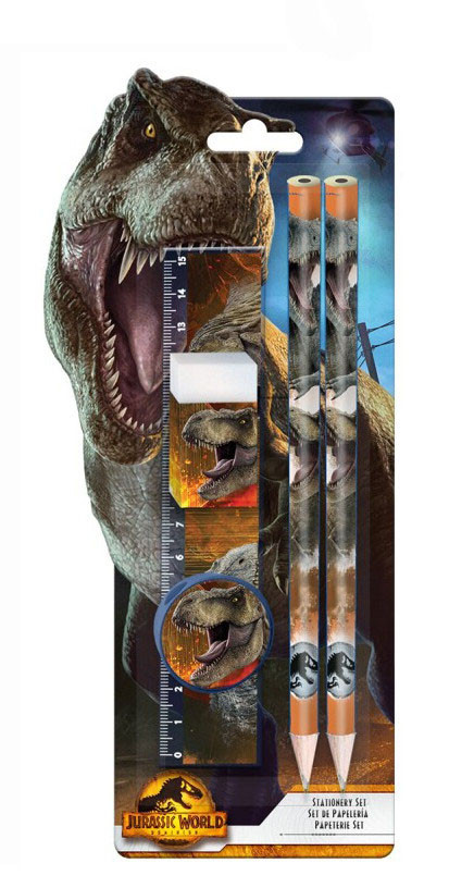 Jurassic World Dominion írószer szett (5 db-os)