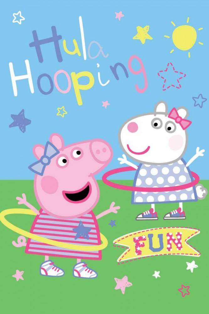 Peppa malac polár takaró 100x150cm Peppa malac polár takaró 100x150cm