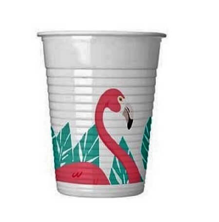 Flamingo party pohár 8 db-os 200ml